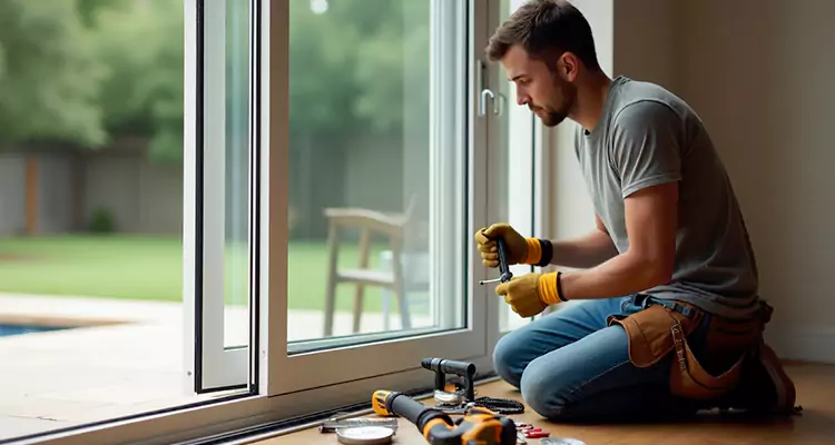 Squeaky Sliding Patio Doors in New Port Richey, FL