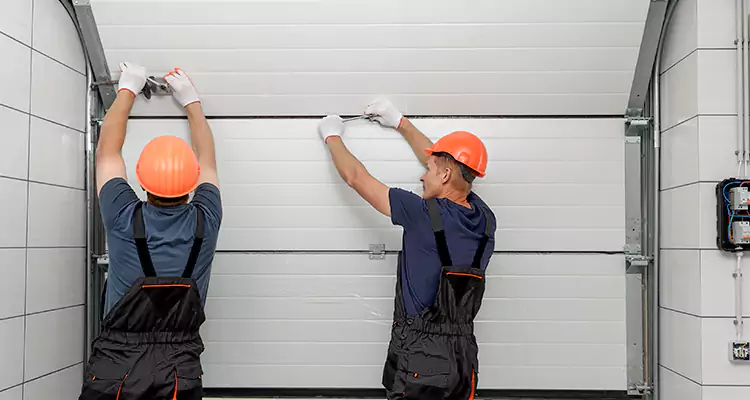 Garage Door Bottom Panel Repair in New Port Richey, FL